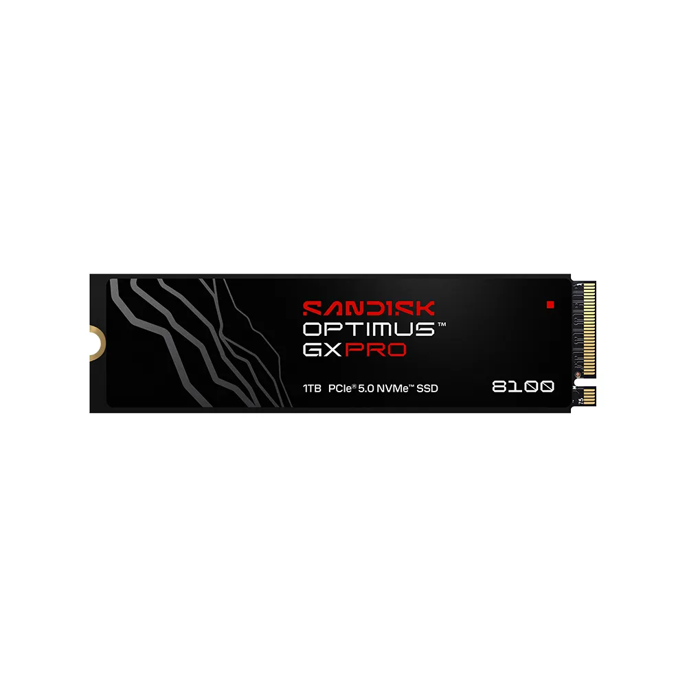 【SanDisk 晟碟】Optimus GX Pro 8100 1TB NVMe SSD固態硬碟(SDSP82100TAN-000E0)