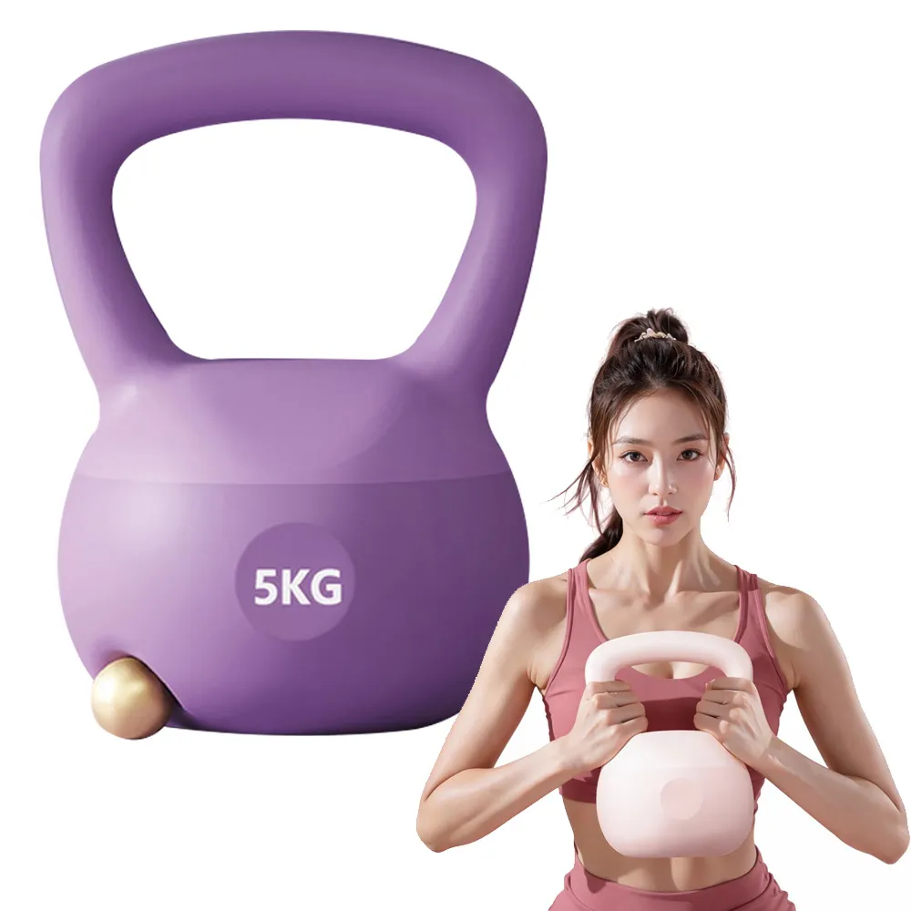 【keep power】5kg 軟式壺鈴 軟壺鈴 壺鈴 ( 附手套 防滑防汗 保護地板 環保材質 )