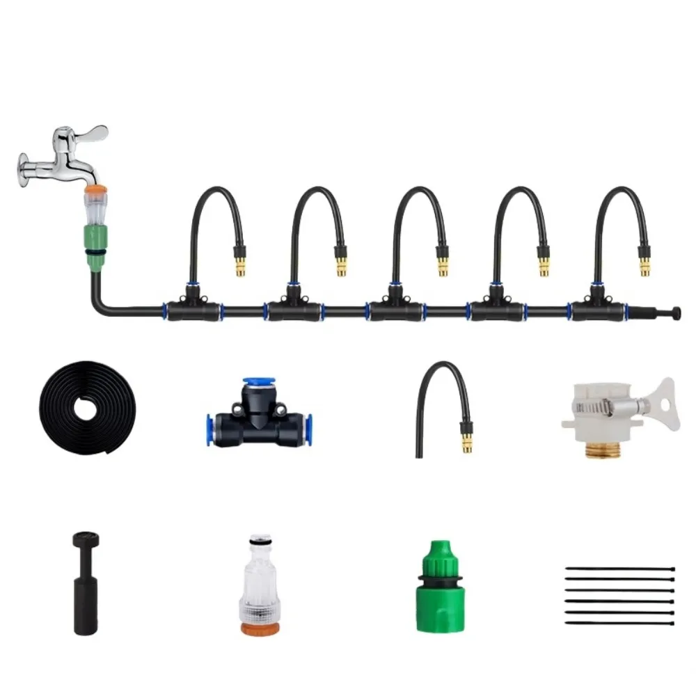 【艾嘉圖】萬向噴頭澆水器 可調霧化噴淋 降溫噴水器 噴霧器 精准定向澆水器 霧化綿密