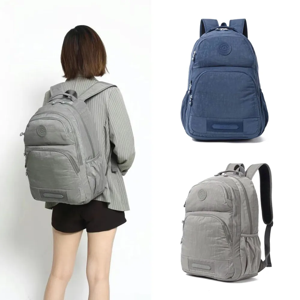 【iBrand】雙11 輕盈防潑水多口袋後背包(防水包 多色任選)