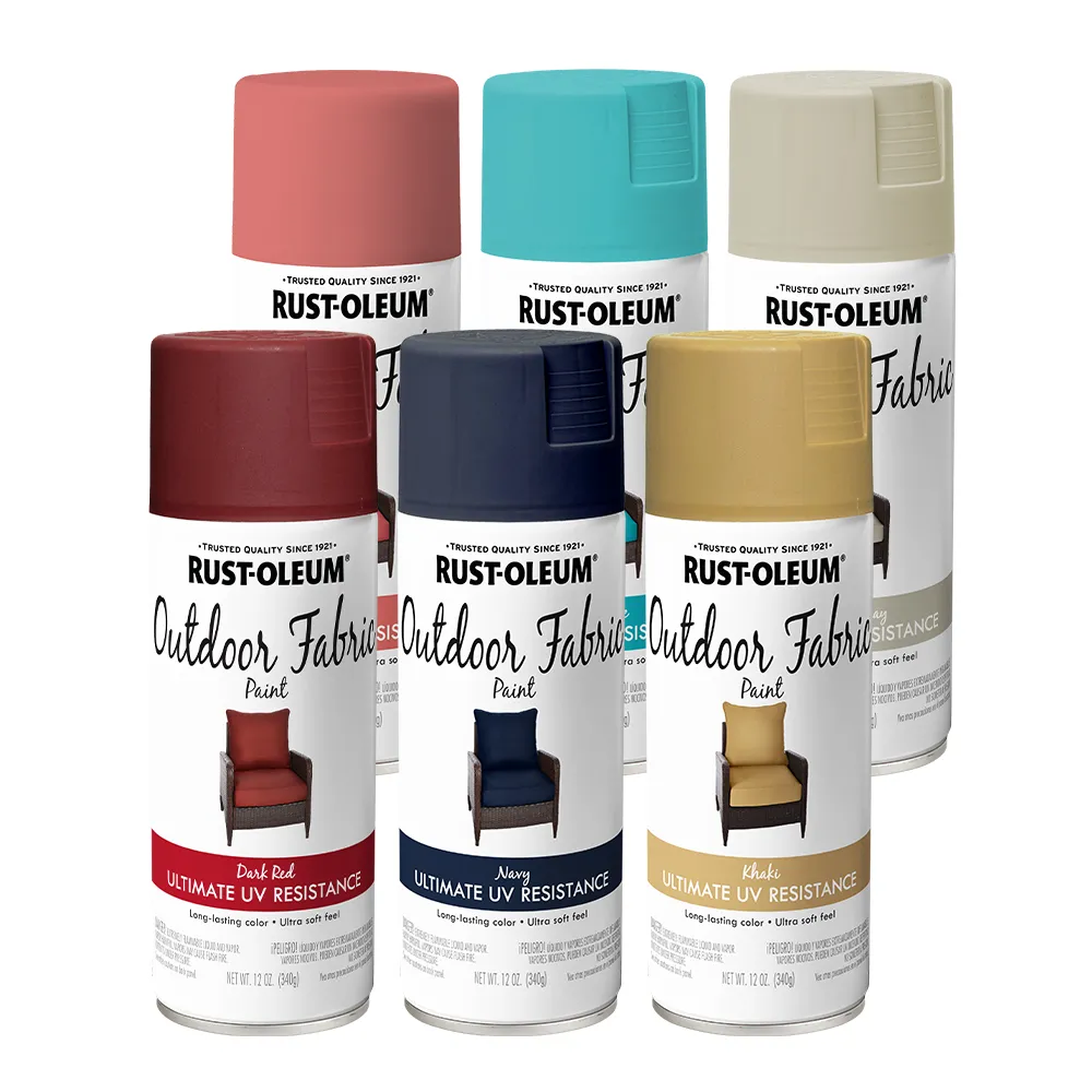 【RUST-OLEUM 樂立恩塗料】布料噴漆 多色澤(室外耐久／340g)