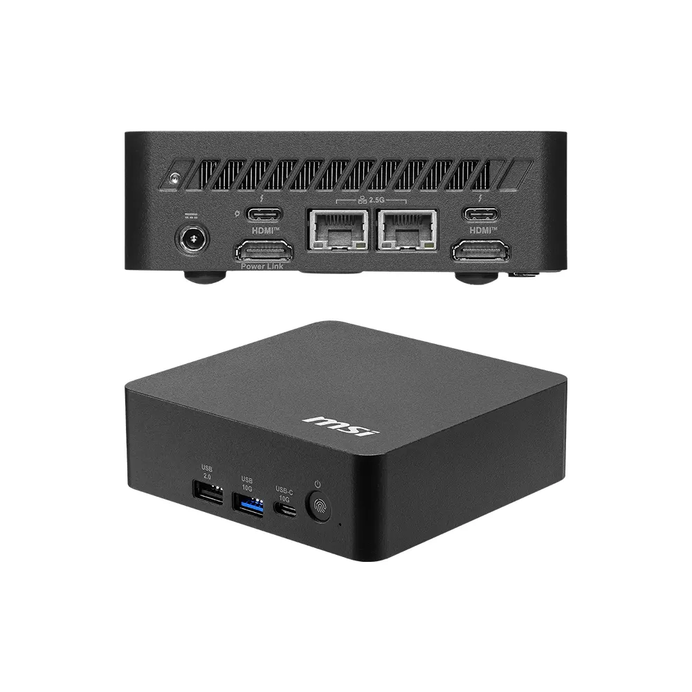【MSI 微星】Cubi NUC AI+ 3MG-017BTW{奧理昂7M2D}迷你電腦(Ultra 7 355/64G/1TB SSD)