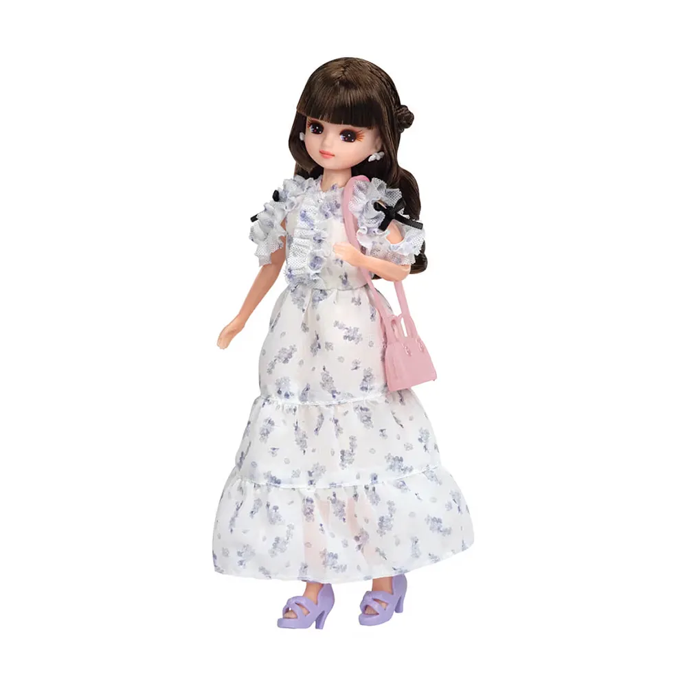 【TAKARA TOMY】Licca 莉卡娃娃 LD-15 碎花洋裝莉卡