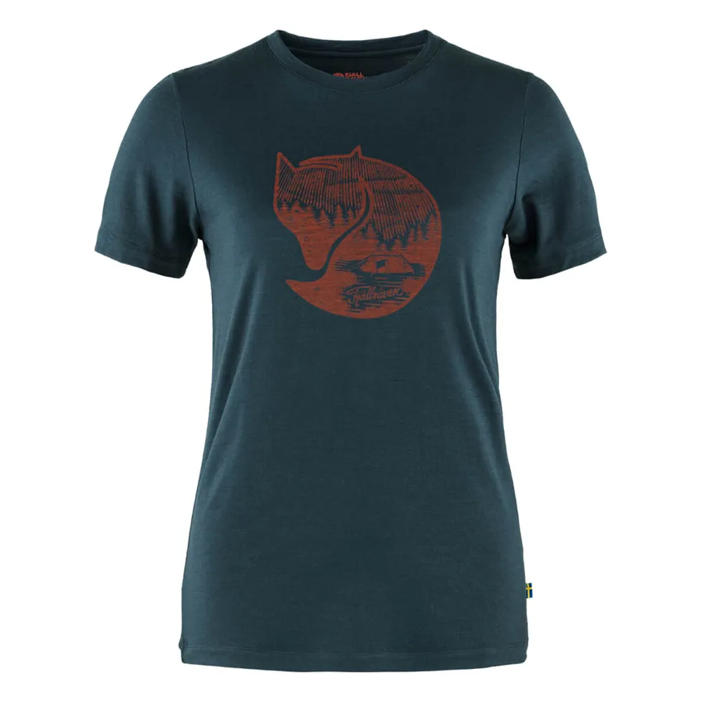 【Fjallraven】Abisko Wool Fox短袖羊毛排汗衣 女 T恤(FR84118-555/621/667-614/302-357)
