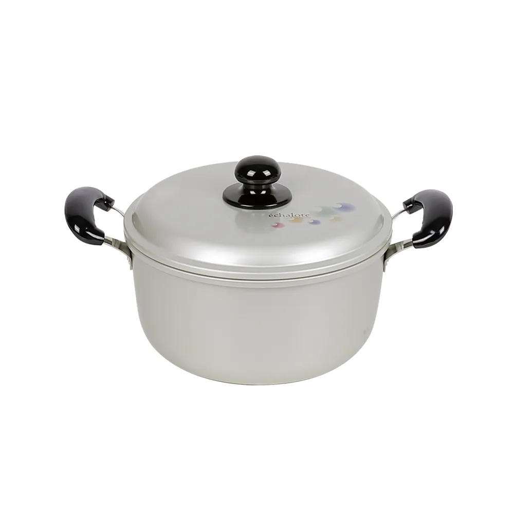 【hokua 北陸鍋具】日本製輕量級雙耳北陸湯鍋 22cm