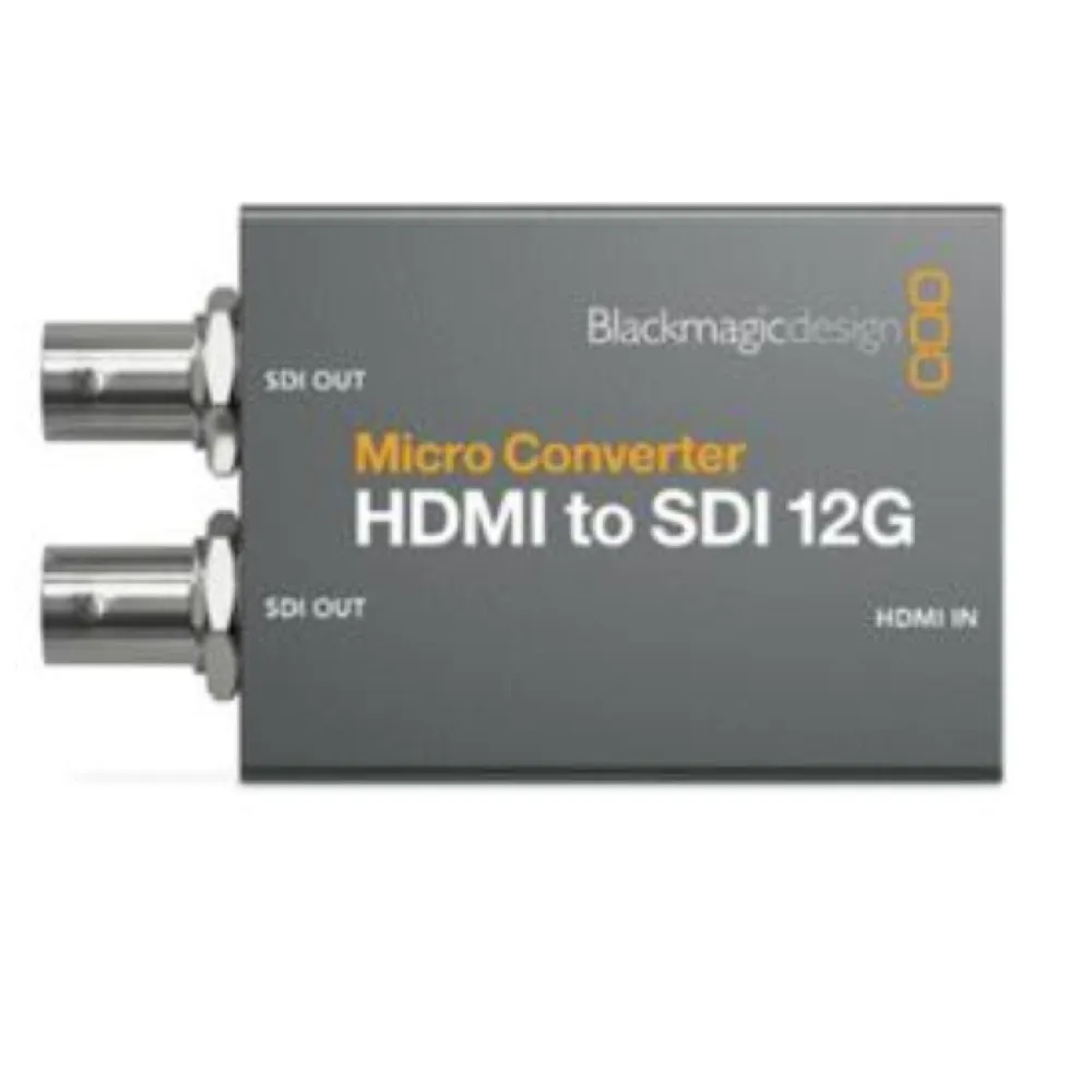 【Blackmagic Design】Micro Converter HDMI to SDI 12G 微型視訊轉換器 訊號轉換盒(CONVCMIC/HS12G)