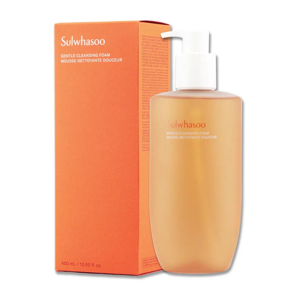 【Sulwhasoo 雪花秀】淨透保濕潔顏泡沫 400ML（專櫃公司貨）