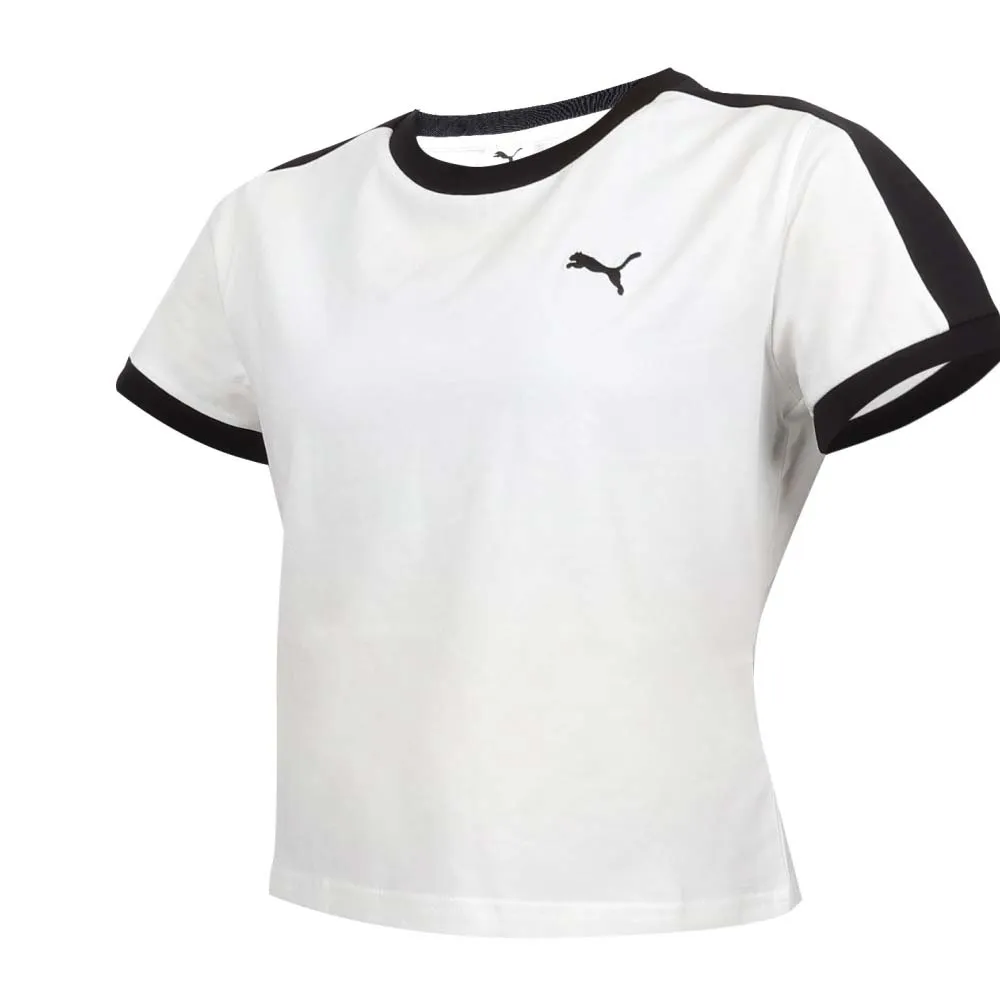 【PUMA】女流行系列T7短袖T恤-上衣 休閒 慢跑 歐規(63212902)