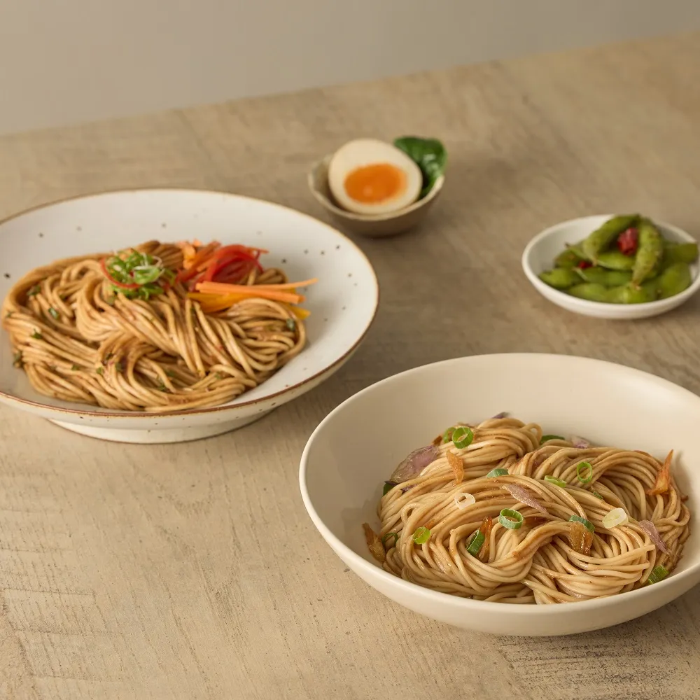 【chuyun 初耘】麻醬、油蔥 4袋組(乾拌麵/快煮麵/關廟麵/素食/蔬食/五辛素)