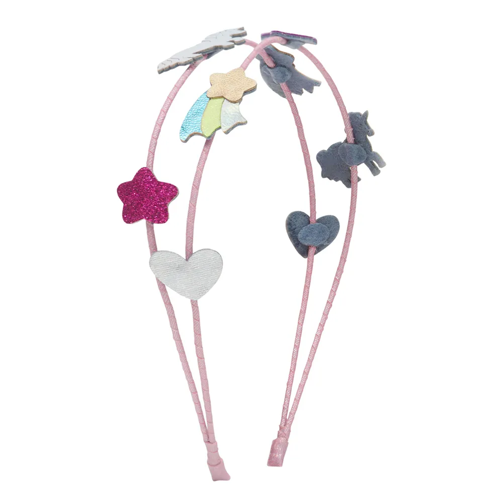 【Mimi&Lula】AW26_獨角樂園-獨角獸艾莉絲雙層髮圈(髮圈)