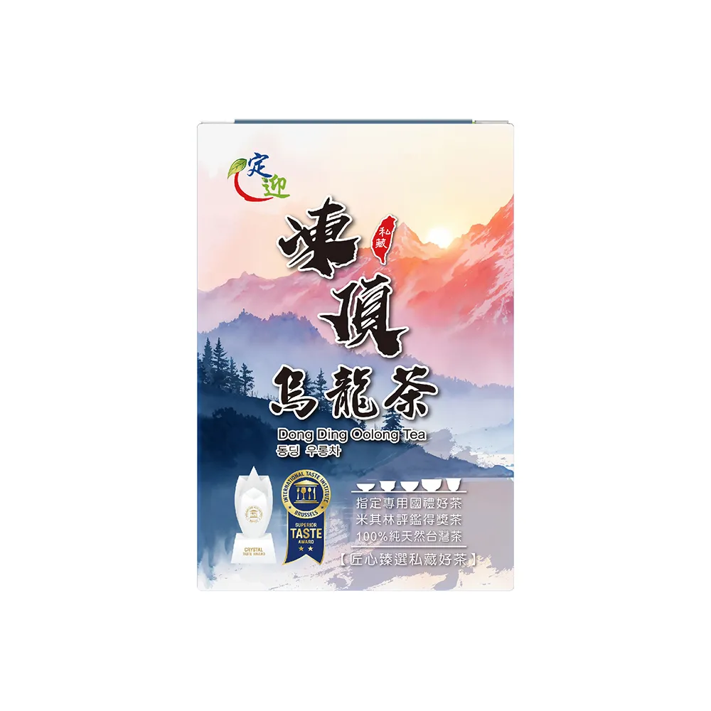 【iTQi 定迎】凍頂烏龍茶-盒裝 75g