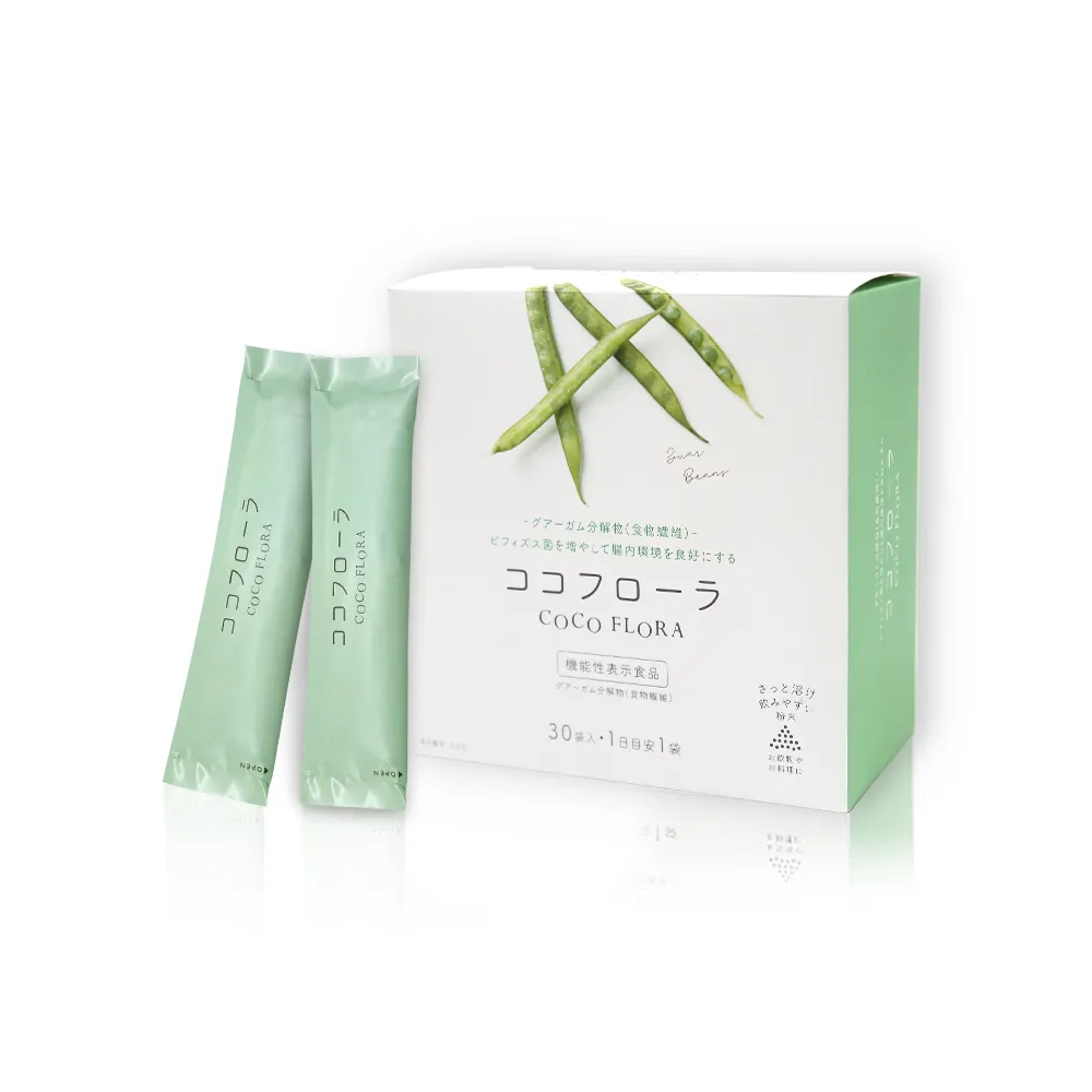【COCOFLORA】口口纖日本原裝益生元一盒(改善排便狀況/菌叢生態平衡)