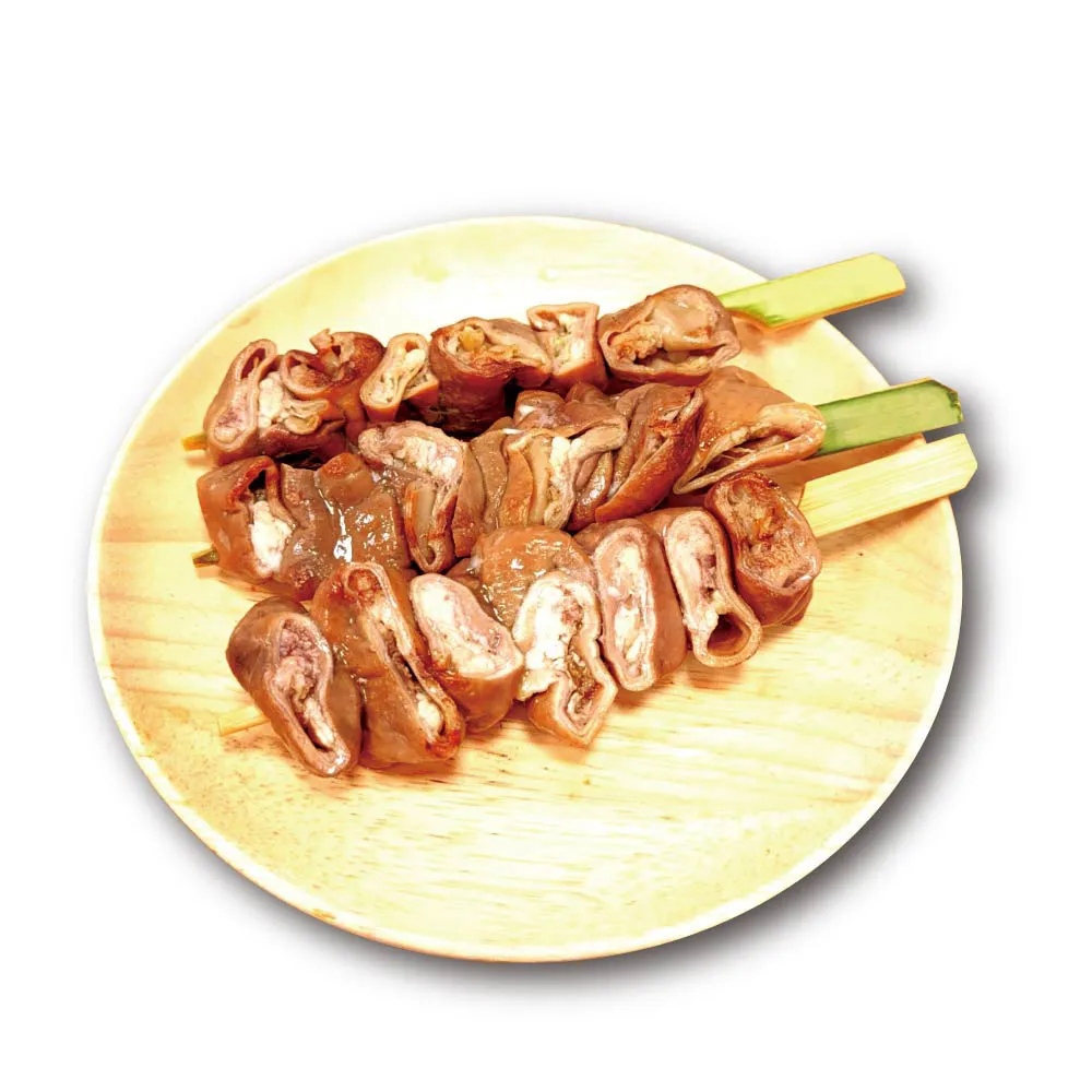 【約克街肉舖】香烤豬大腸串30串(30g±10%/串/3串1包)