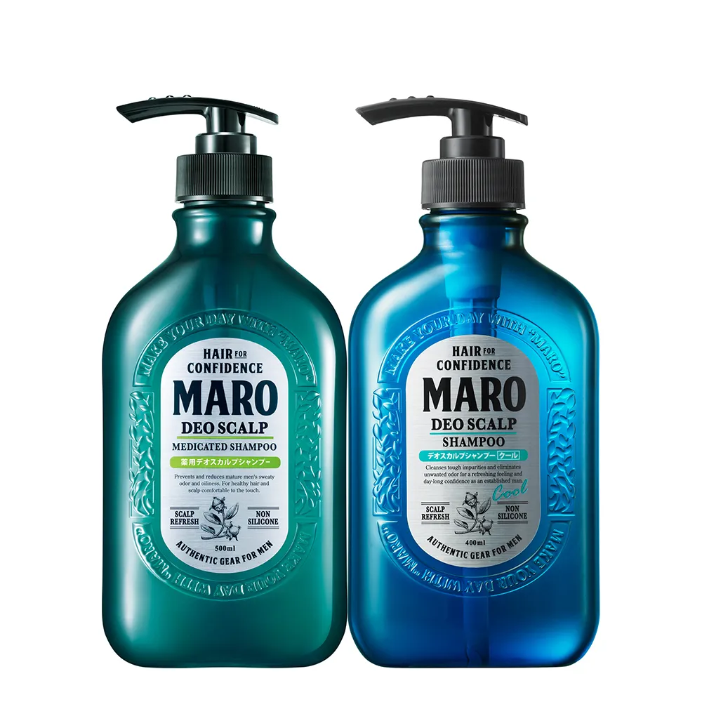 【MARO】清新!風行控油洗髮精 任選2入(一般480ml/酷涼400ml)