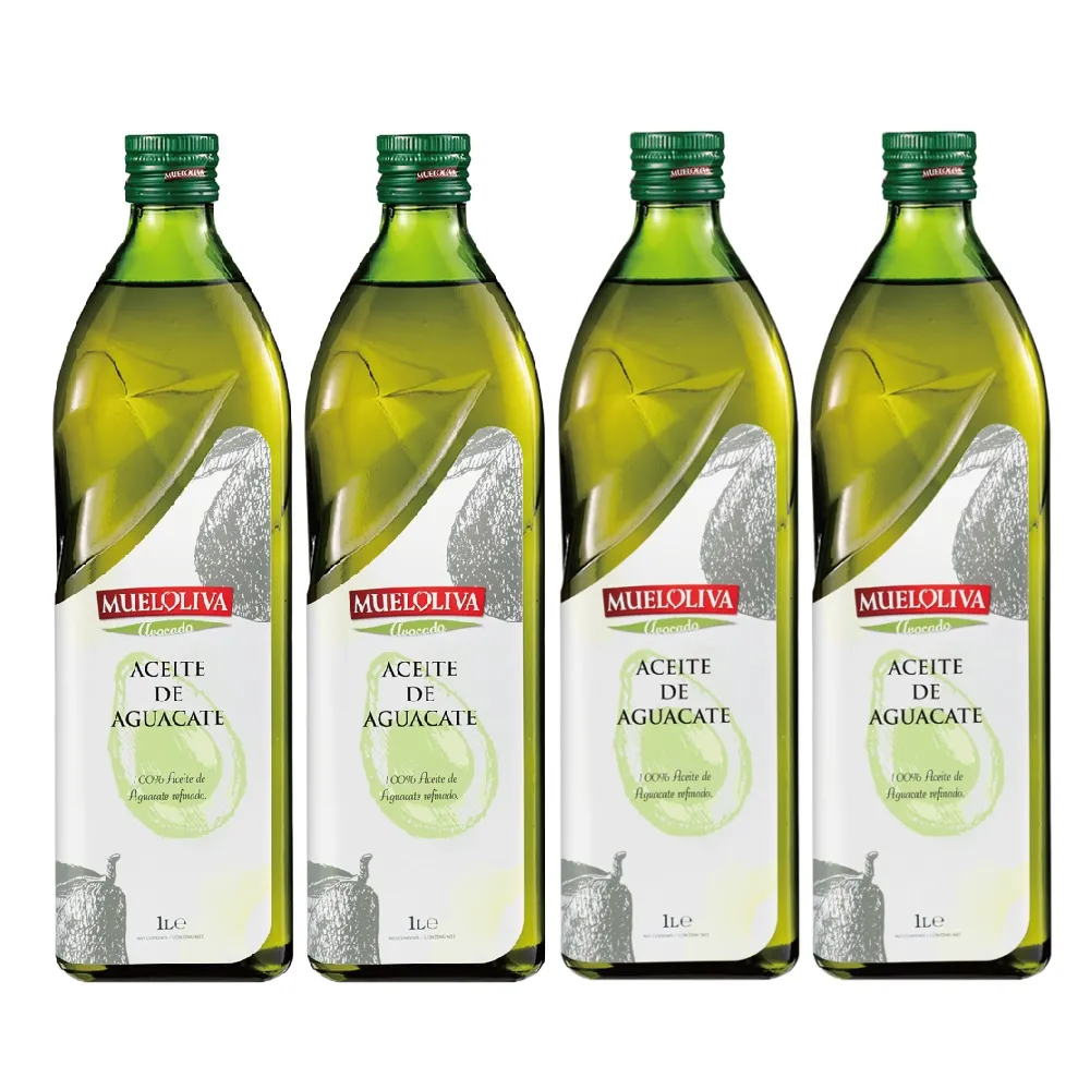 【慕雅利華】西班牙百分之百酪梨油(1000ml X 4瓶)