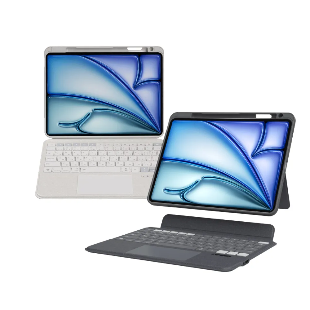 羅技滑鼠組★【eiP】Magnetix 2 iPad鍵盤 磁吸可拆式藍牙鍵盤(iPad Air M2/M3 13吋、Pro 12.9吋 巧控鍵盤 i
