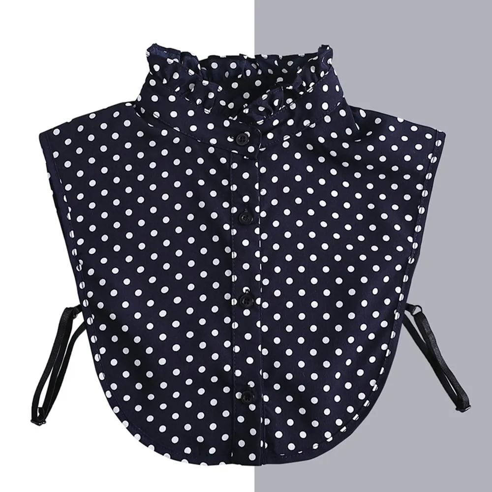 【米蘭精品】現貨+預購 假領子襯衫領片(圓點印花上班族內搭女裝配件6款74ko40)