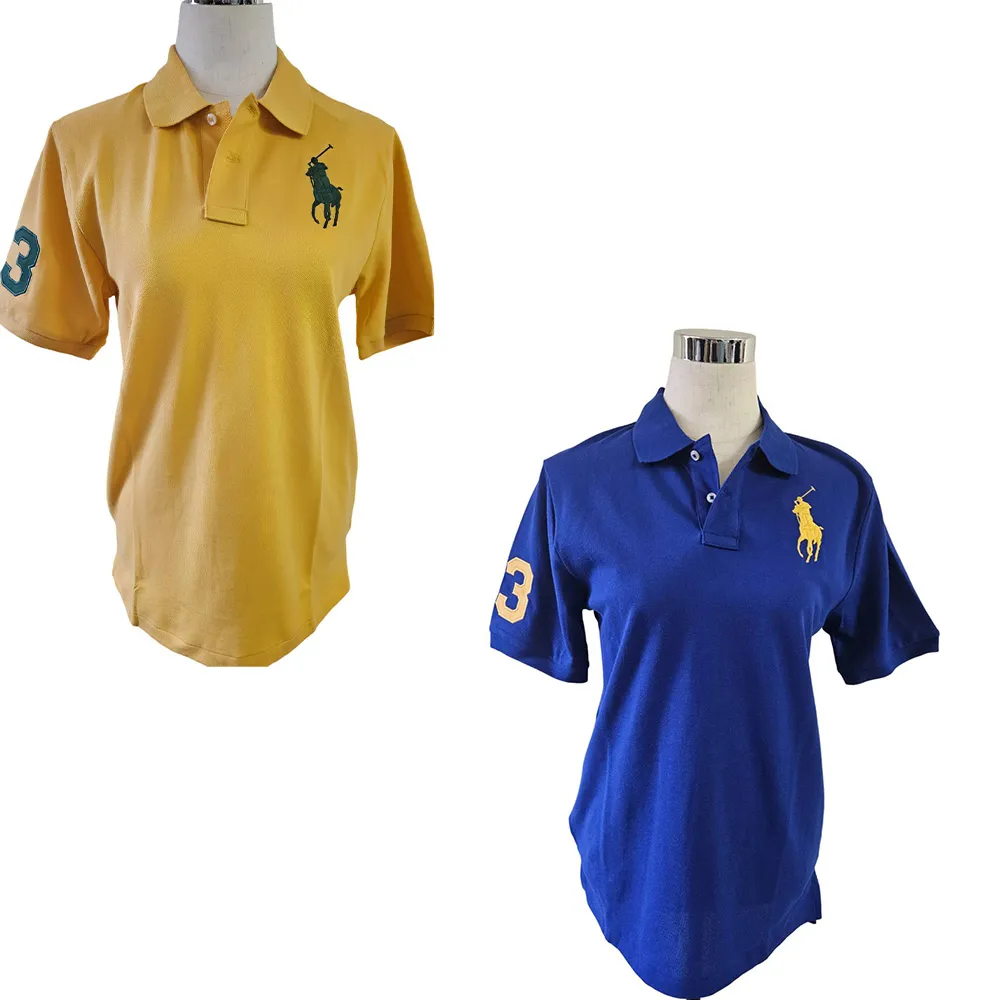【RALPH LAUREN】polo RL 大童款刺繡大馬短袖POLO衫(贈原廠紙袋送禮)