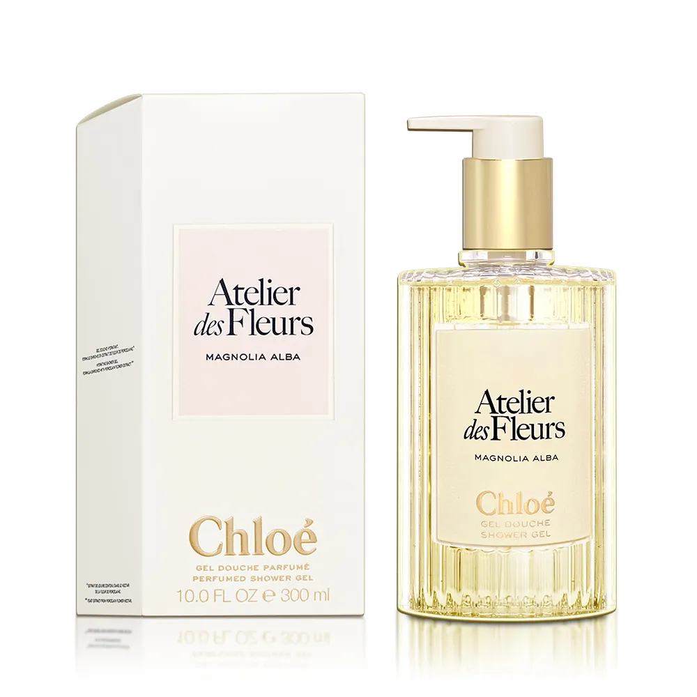 【Chloe’ 蔻依】仙境花園系列 MAGNOLIA ALBA 木蘭詩語香氛沐浴露 300ML(專櫃公司貨)