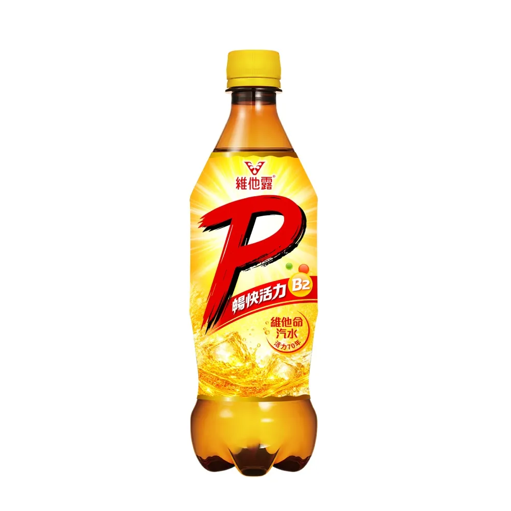 【維他露】維他露P 健康微泡飲料610mlx24入/箱(官方直營)