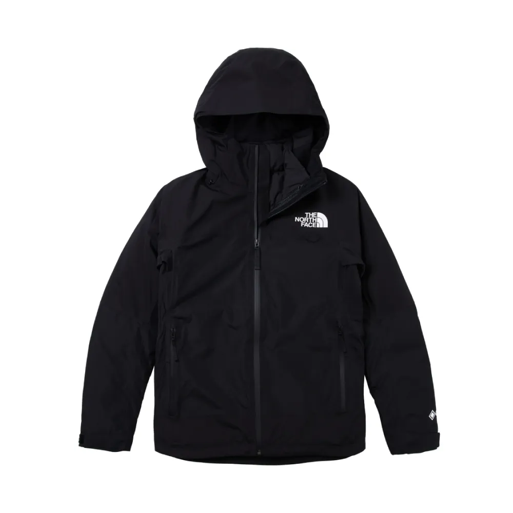 【The North Face】女 防水GTX兩件式羽絨外套 AP《黑》83RU/防水透氣/登山/羽絨
