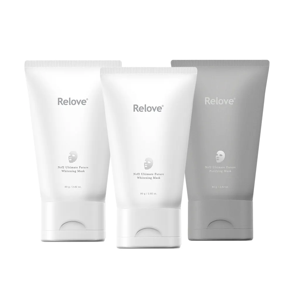 【Relove 官方直營】拋光酵母美白泌膜/控油泌膜80g 任選3入(韓國專利美肌菌外泌體 美國大廠拋光酵母)