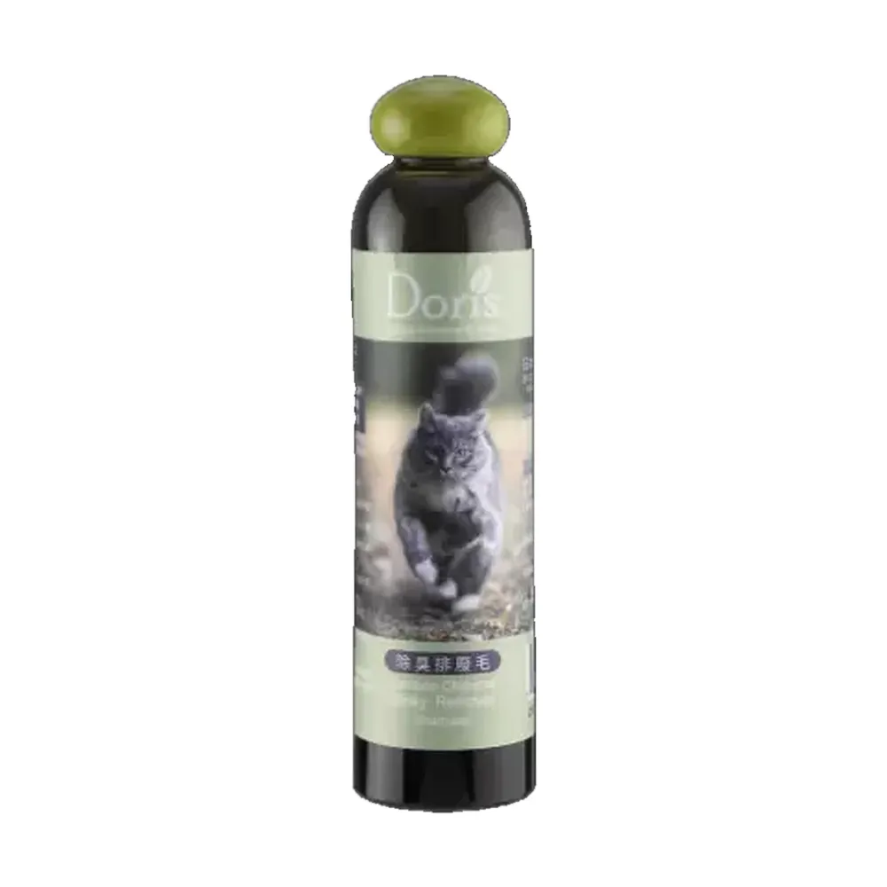 【DORIS】貓用 竹炭可可除臭排毛沐浴精(250ml)