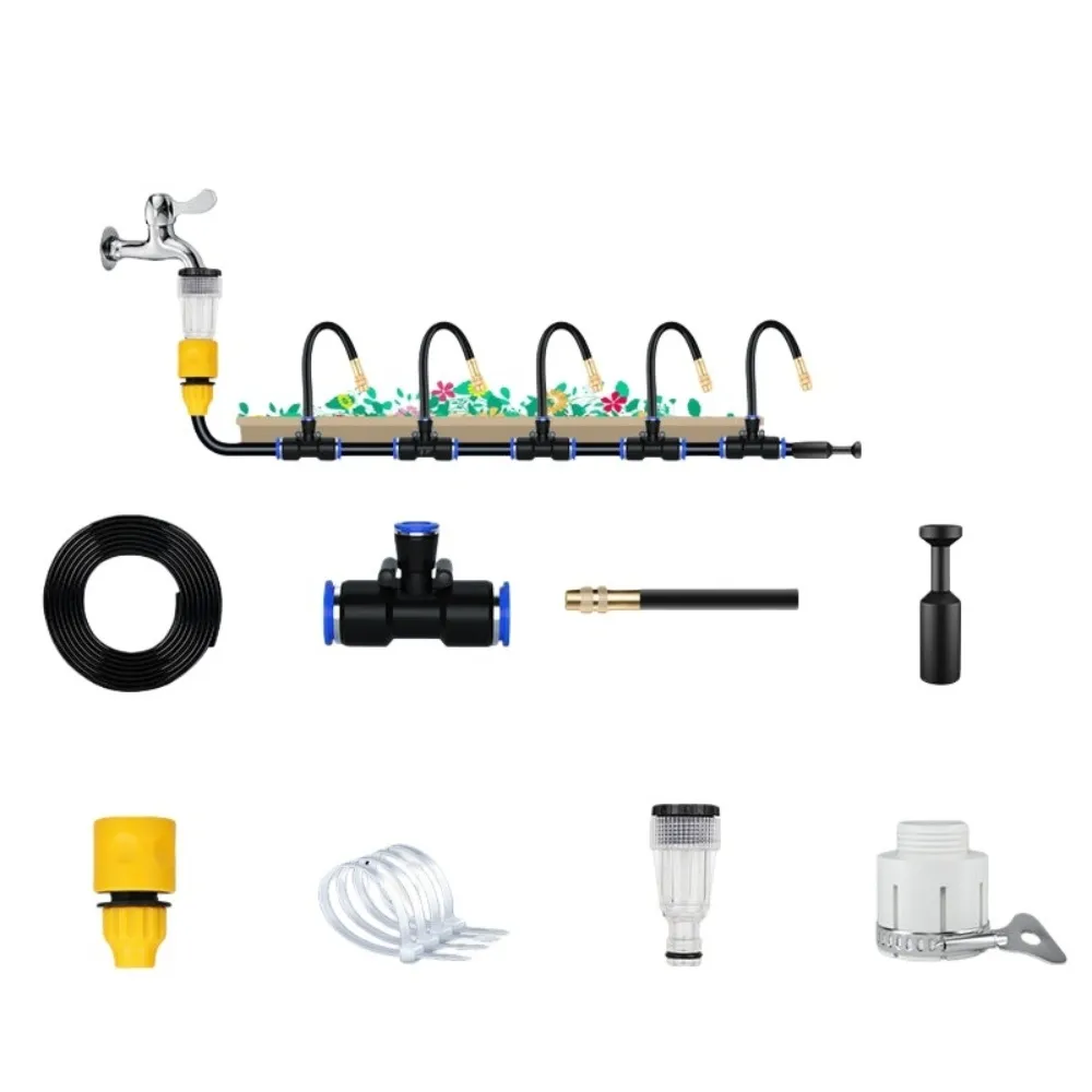 【艾嘉圖】自動灌溉澆水 萬向噴霧噴頭 澆花器 定時灑水器 澆水器 噴淋系統 微灌溉噴灌器 噴水器