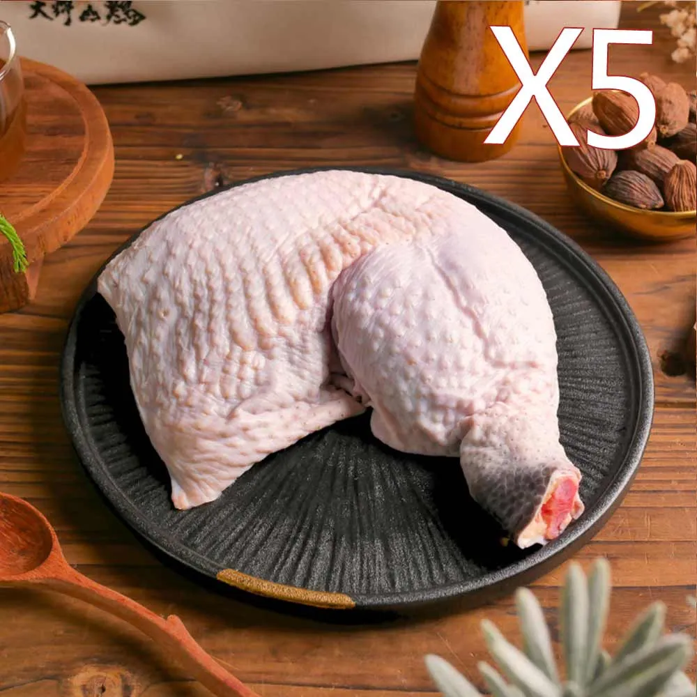 【大野山牧場】草間雞 全雞腿(480g X 5 - 高雄在地飼養)