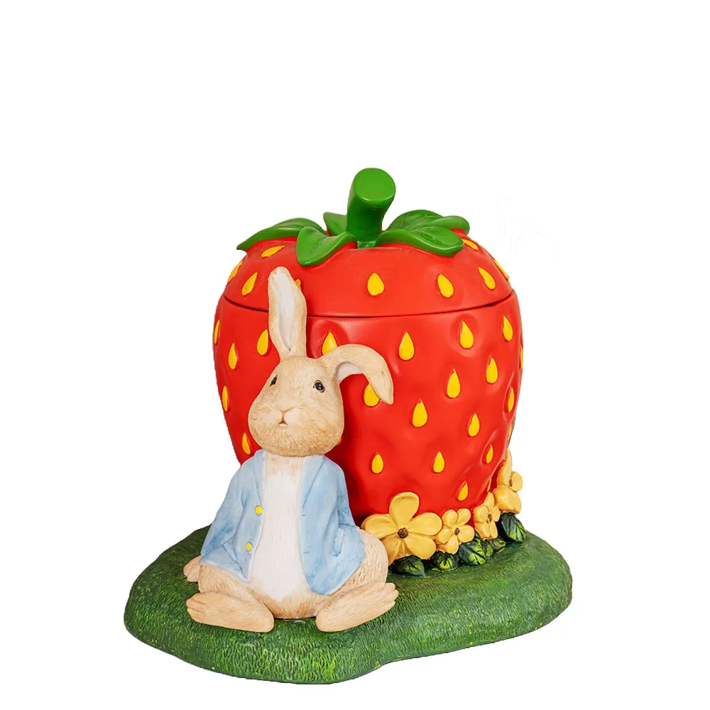 【PETER RABBIT 比得兔】比得兔藍莓存錢筒(送禮 居家佈置 開幕禮物 入厝禮品 收納盒 poly)