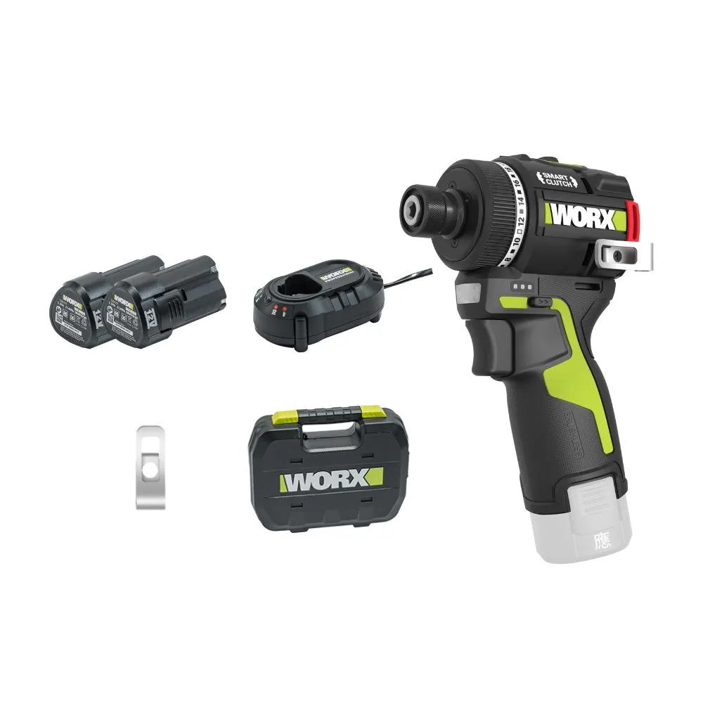 【WORX 威克士】12V 6.35 毫米 50Nm 無刷電鑽起子機 無刷 鋰電 起子機 迷你起子機 智控起子機 WU139