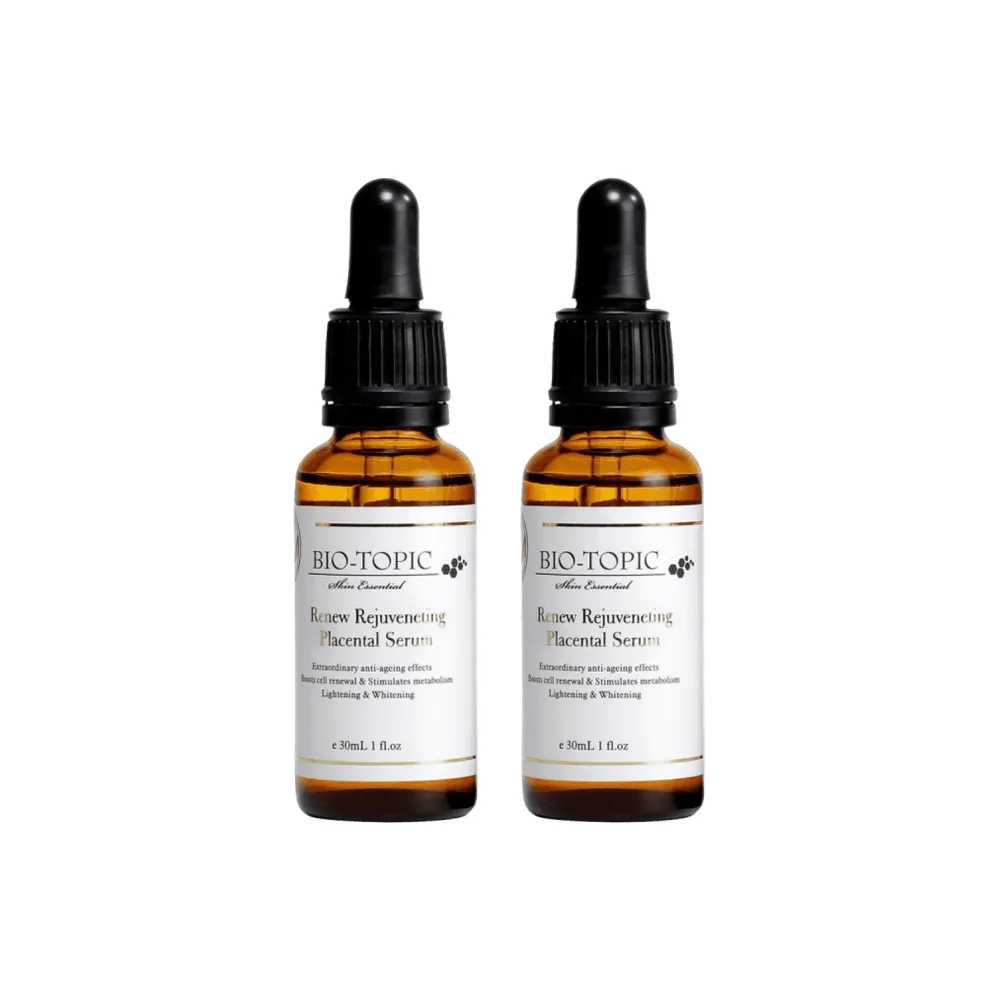 【BIO-TOPIC 塔碧絲】活齡玫瑰胎盤精純露30ml(2瓶組)