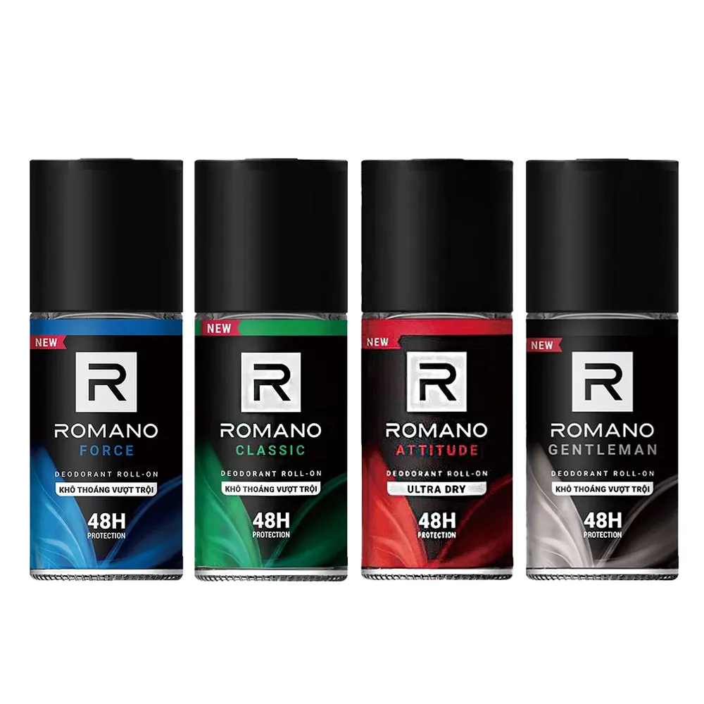 【ROMANO 羅馬諾】男香抑味滾珠露50ml(2入)