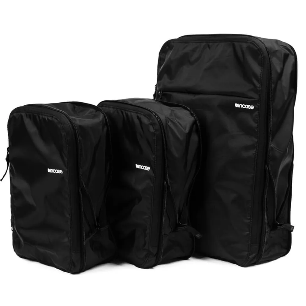 【Incase】雙11 Modular Storage 三入組旅行收納包/整理包(經典黑)