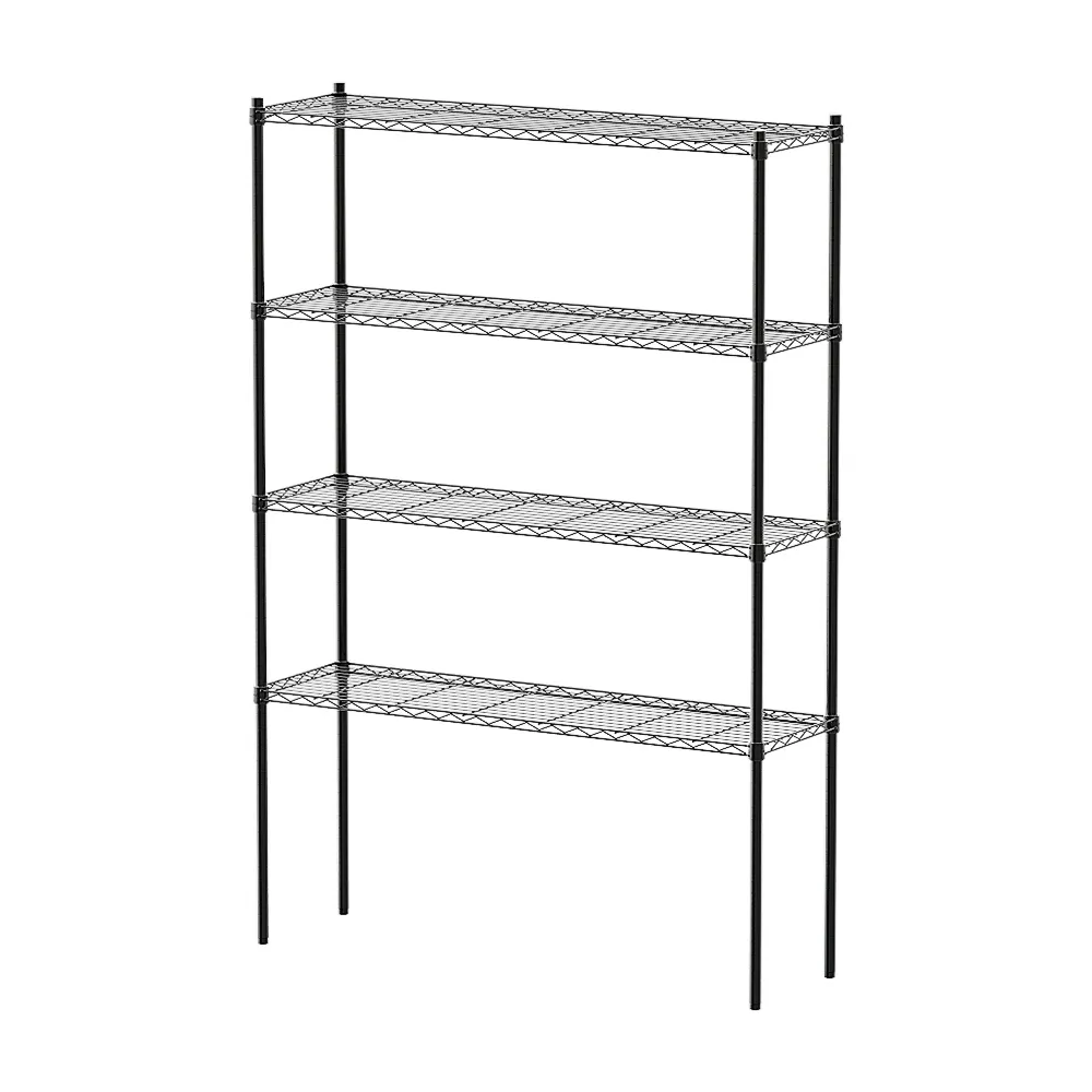 【dayneeds 日需百備】輕型 120x35x180公分 烤漆四層架 兩色可選(鐵力士架/收納層架/鞋架/層架/鐵架)