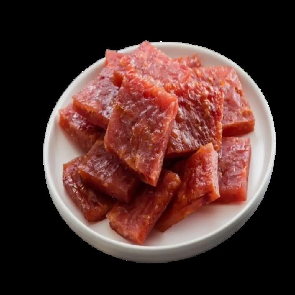 【味味屋肉干】招牌蒜味厚切豬肉干200g×8包＋新鮮海味魷魚絲100g×8包共16包(天天破盤超低特價促銷中)