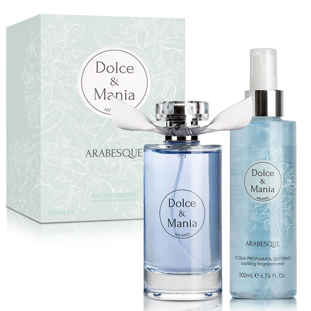 Dolce & Mania 芭蕾四部曲 曼舞芭蕾淡香水100ml+噴霧200ml(專櫃公司貨)