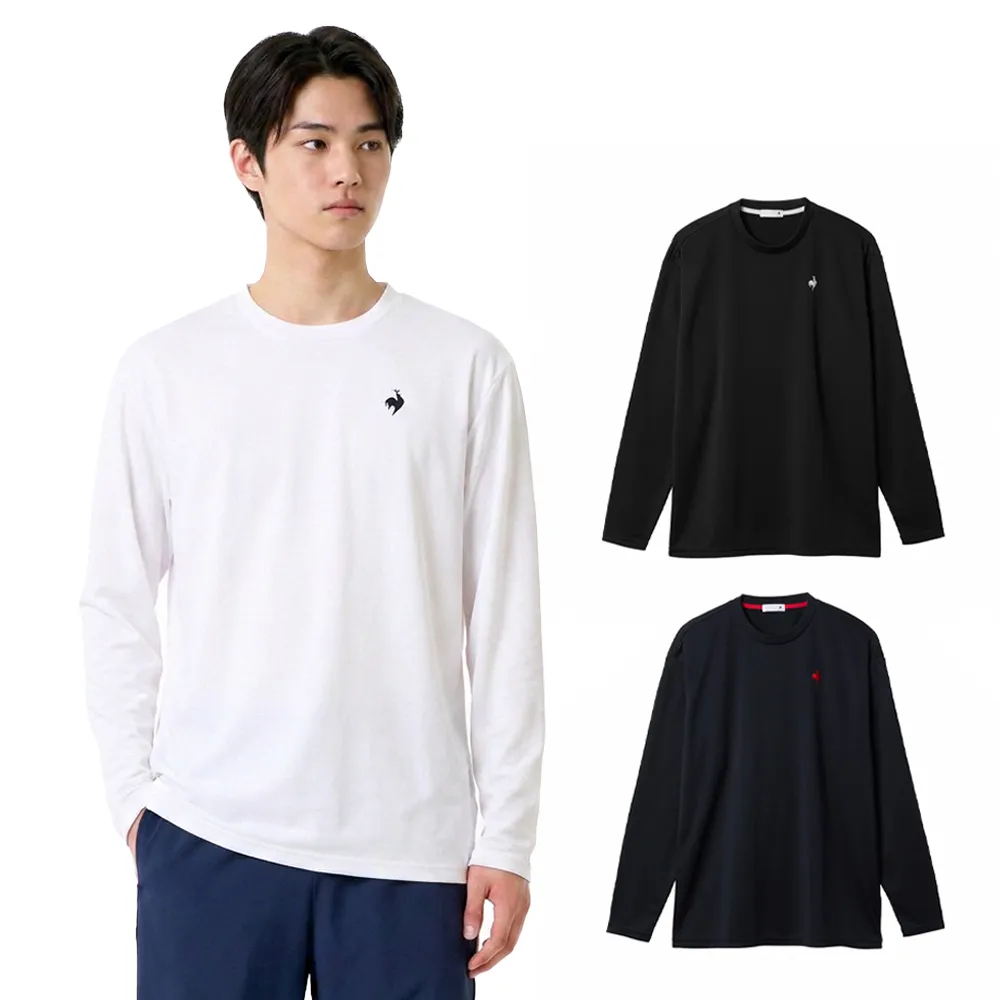 【LE COQ SPORTIF 公雞】長袖T恤 男款 3色 LJY21111