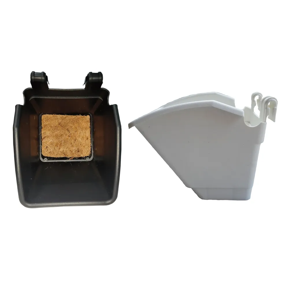 【小美紀】防風盆+專用椰纖片-90入裝(植生牆 掛架 盆裁 4寸花盆  4寸彩盆 園藝掛架 多肉盆)