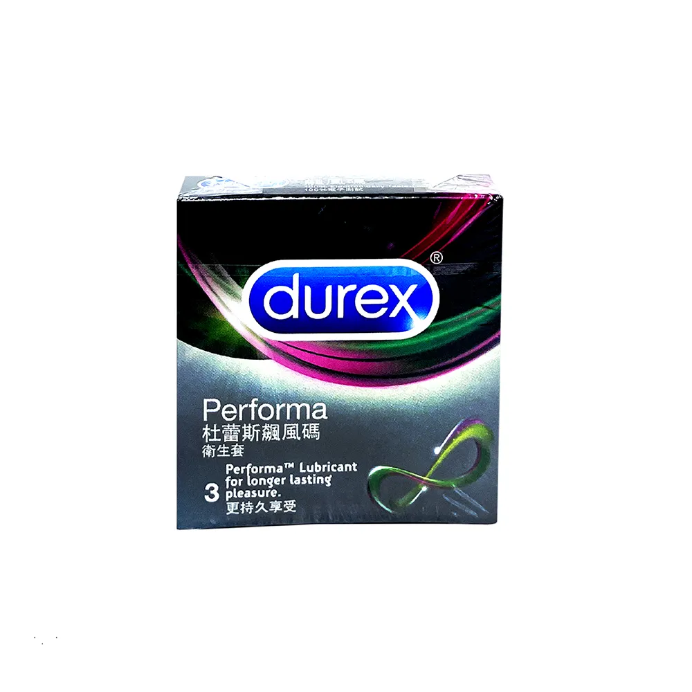 【Durex 杜蕾斯】飆風碼五盒(15入)