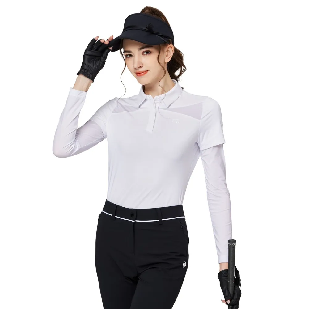 【BLKTEE GOLF】短袖冰絲防曬袖套衣 (高爾夫短袖上衣 golf球衫)