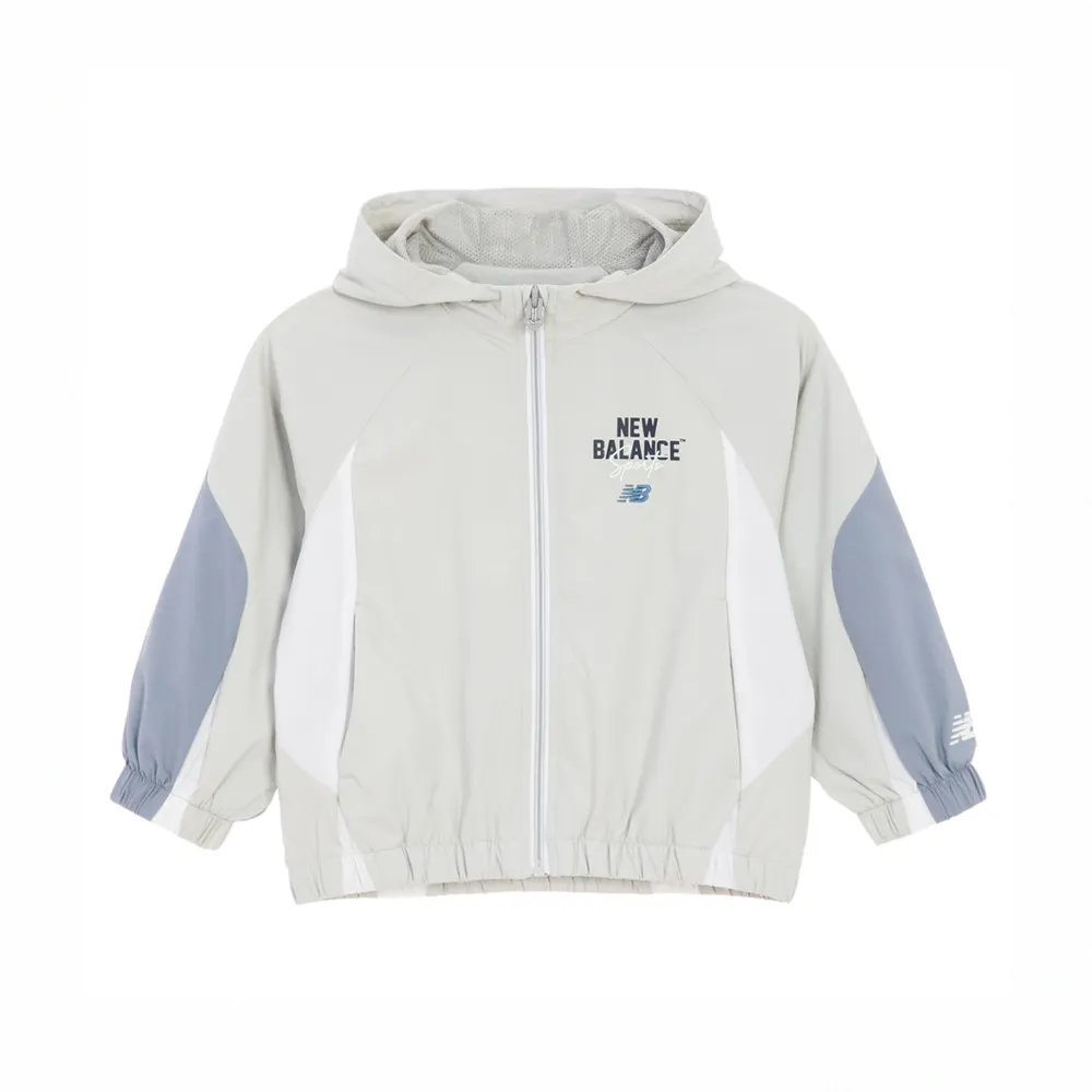 【NEW BALANCE】NB 童裝連帽外套_7AF3202WLGR_男童/女童_灰色