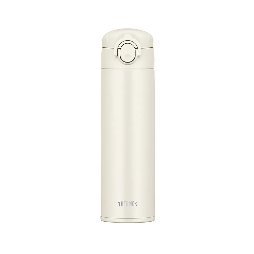 【THERMOS 膳魔師】可進洗碗機不鏽鋼彈蓋真空保溫杯500ml(JOK-500-CR)