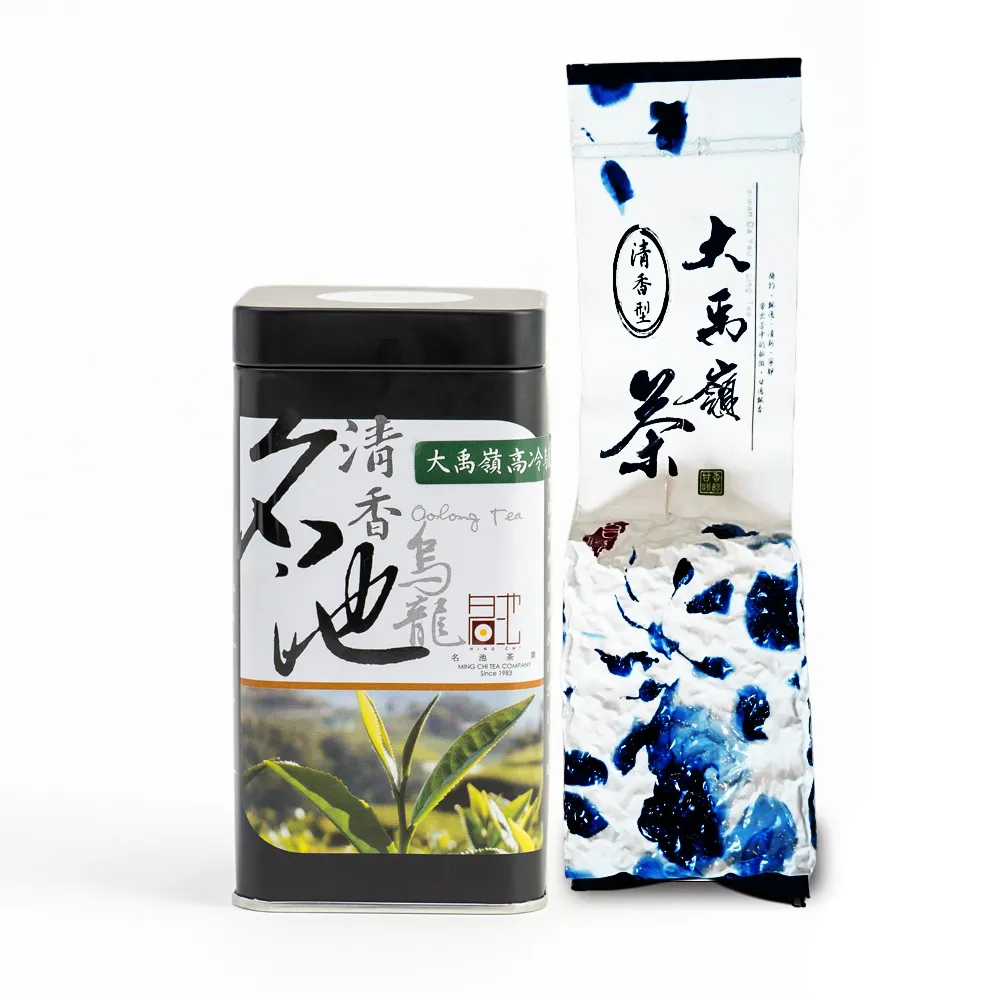 【名池茶業】大禹嶺品級雲汲烏龍茶葉150gx4罐(共1斤;清香款)