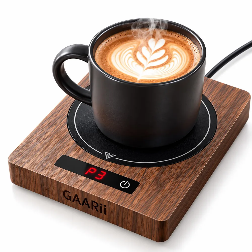 【GAARii】恆溫杯墊 保溫杯墊 電熱暖杯器 五段調溫 200W 辦公室咖啡茶飲加熱杯墊