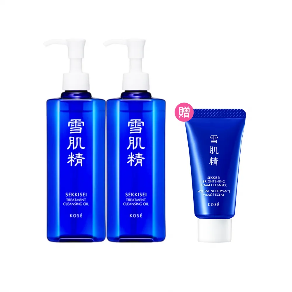 【KOSE 高絲】雪肌精 淨透潔顏油N 300ml(二入組)