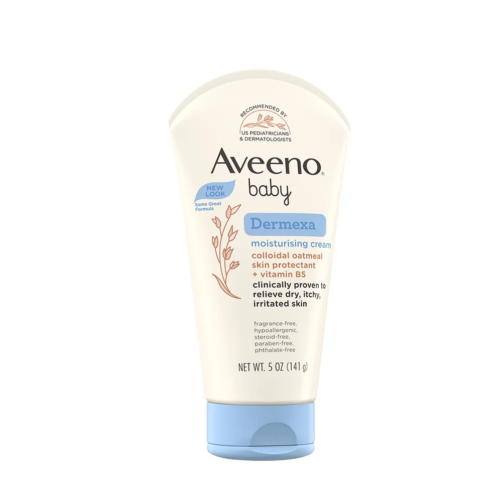 【Aveeno 艾惟諾】嬰兒燕麥益敏修護霜(141g_嬰兒乳液)