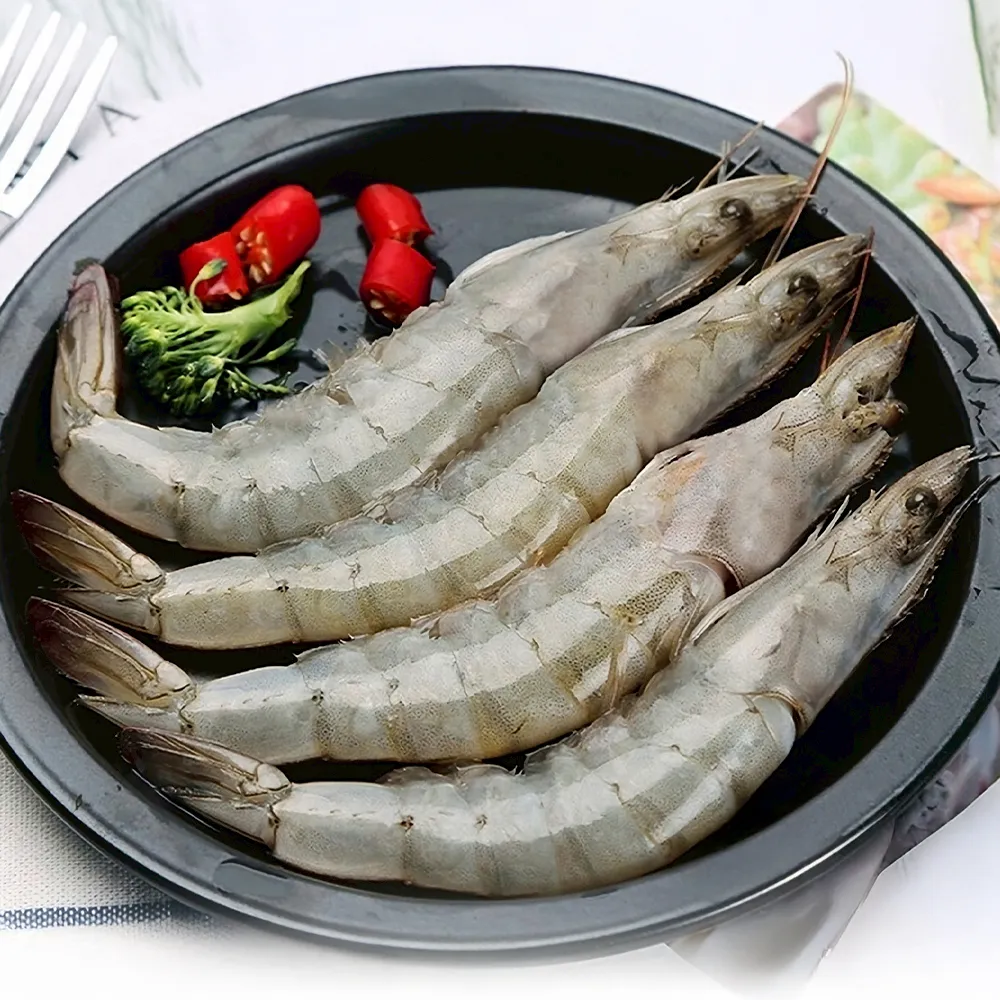 【三頓飯】野放活凍超大中南美洲馬白蝦 3盒組(600g/盒 約10-20尾/盒)