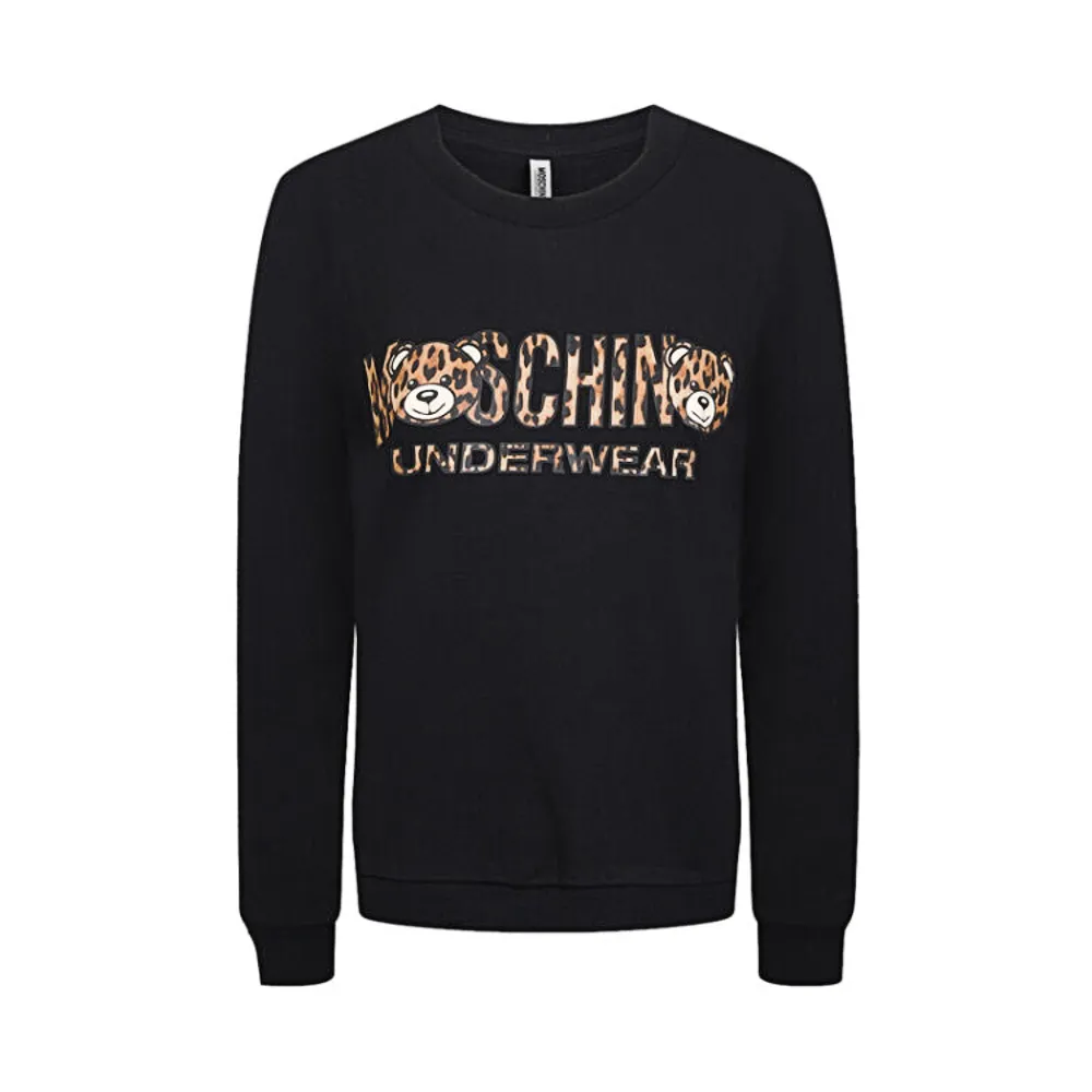 【MOSCHINO】Moschino underwear 女款 粉色長袖長版T恤(XS號)
