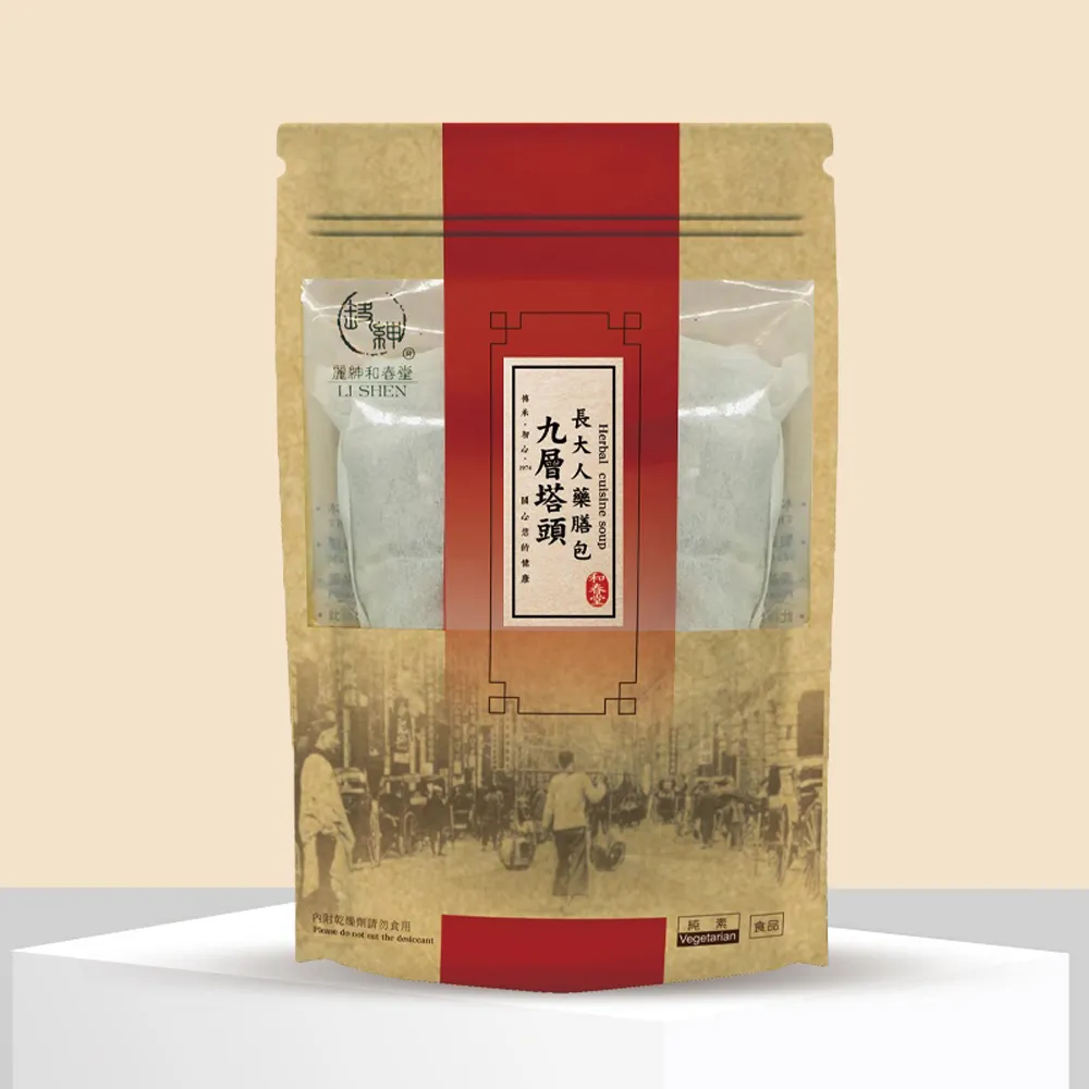 【和春堂】九層塔頭長大人藥膳包x3袋(50gx2包/袋)